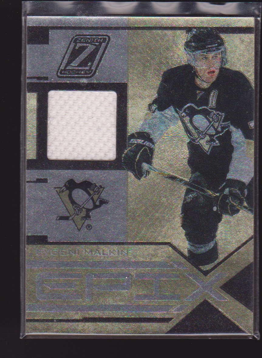 (image for) 2010-11 Zenith Epix Materials #13 Evgeni Malkin 54/100